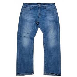 Lucky Brand High Rise Athletic Slim Straight Jeans Size 36/32